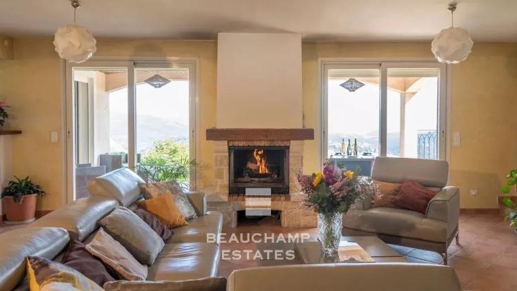 Villa provençale 3 chambres avec vue mer panoramique -   Les Adrets-de-l'Estérel