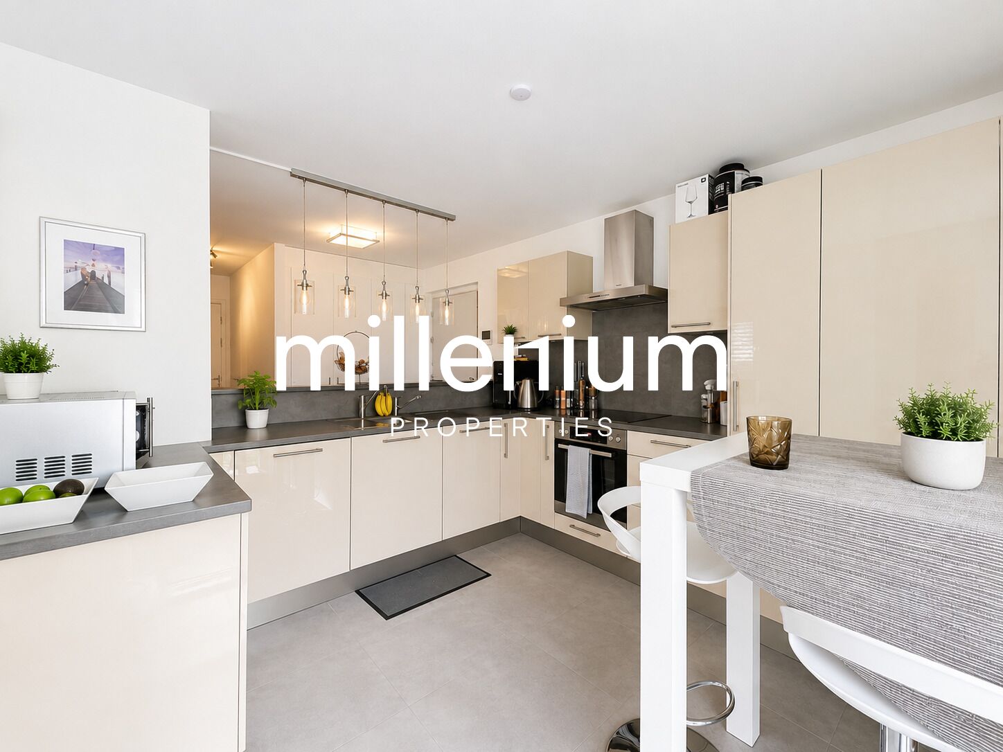Magnifique appartement meublé de standing de 4 pièces avec terrasse