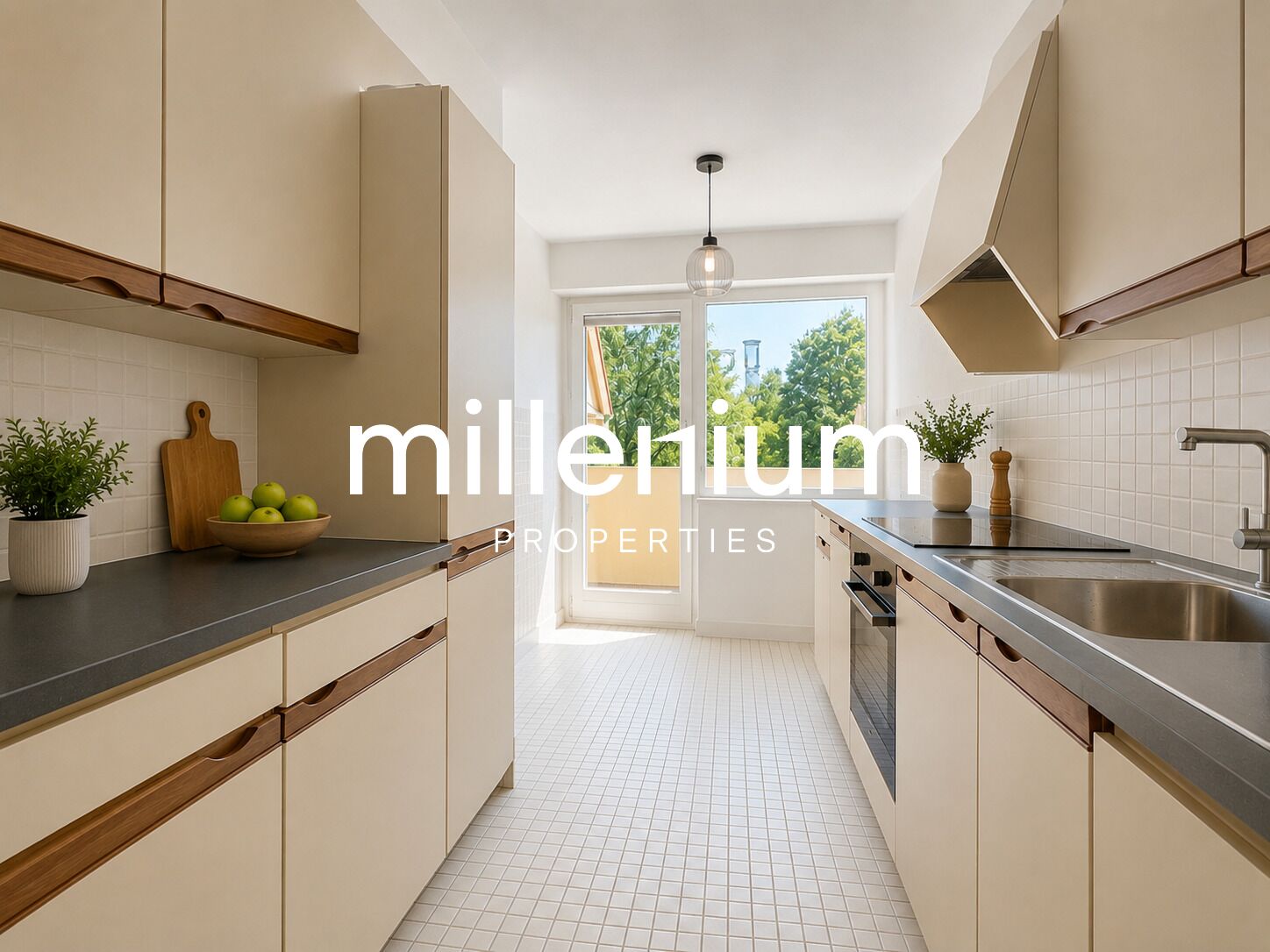 Appartement familial avec balcons au cœur d'une résidence de standing