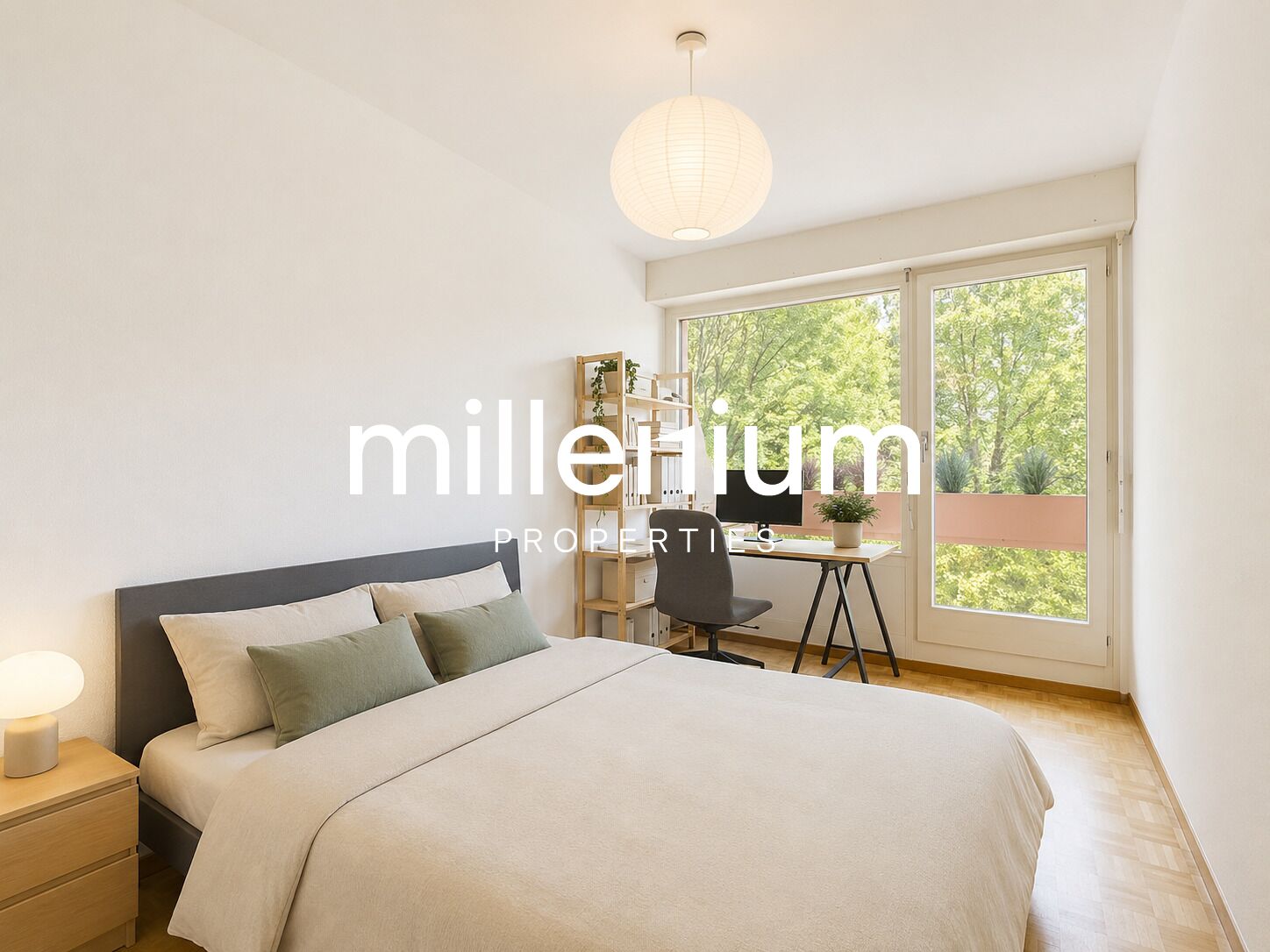 Appartement familial avec balcons au cœur d'une résidence de standing