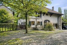 Maison de charme avec jardin arboré à Collex