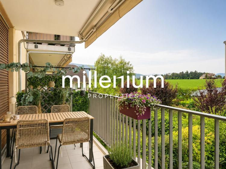 Magnifique appartement meublé de standing de 4 pièces avec terrasse