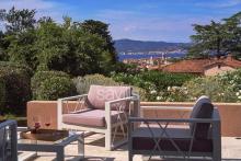 Une charmante villa surplombant le village de Saint-Tropez