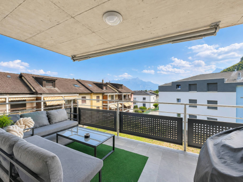 Spacieux appartement de 4,5 pièces avec vue sur les montagnes