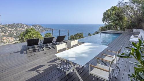 Exclusivité - Villa contemporaine 3 chambres avec vue mer - Théoule-sur-mer