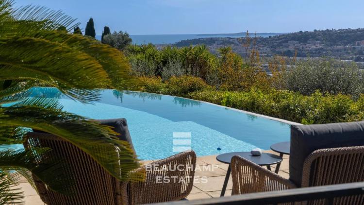 Villa néo-provençale 5 chambres avec piscine  - Nice Fabron