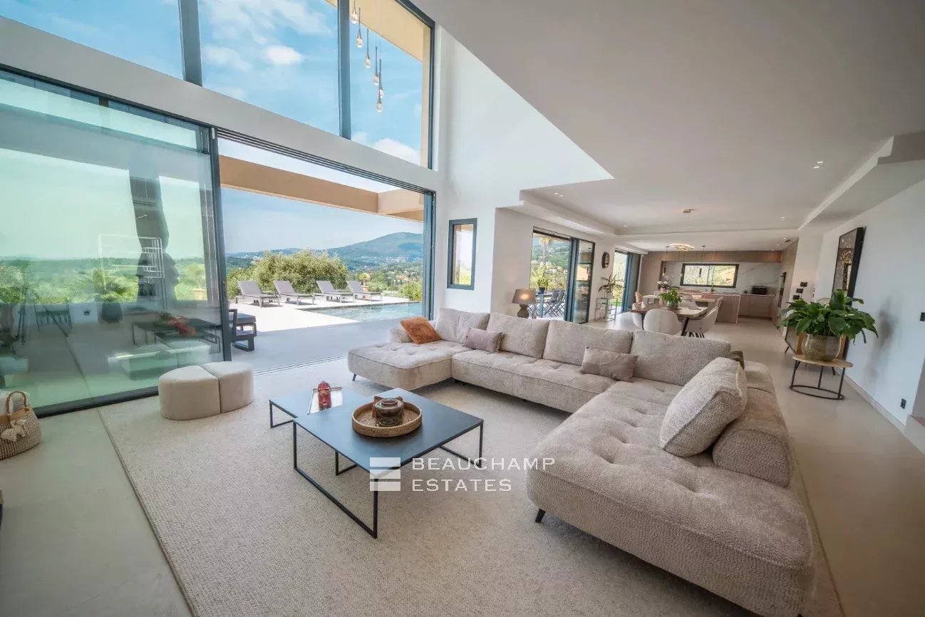 Villa Contemporaine 5 chambres vue dégagée - Opio