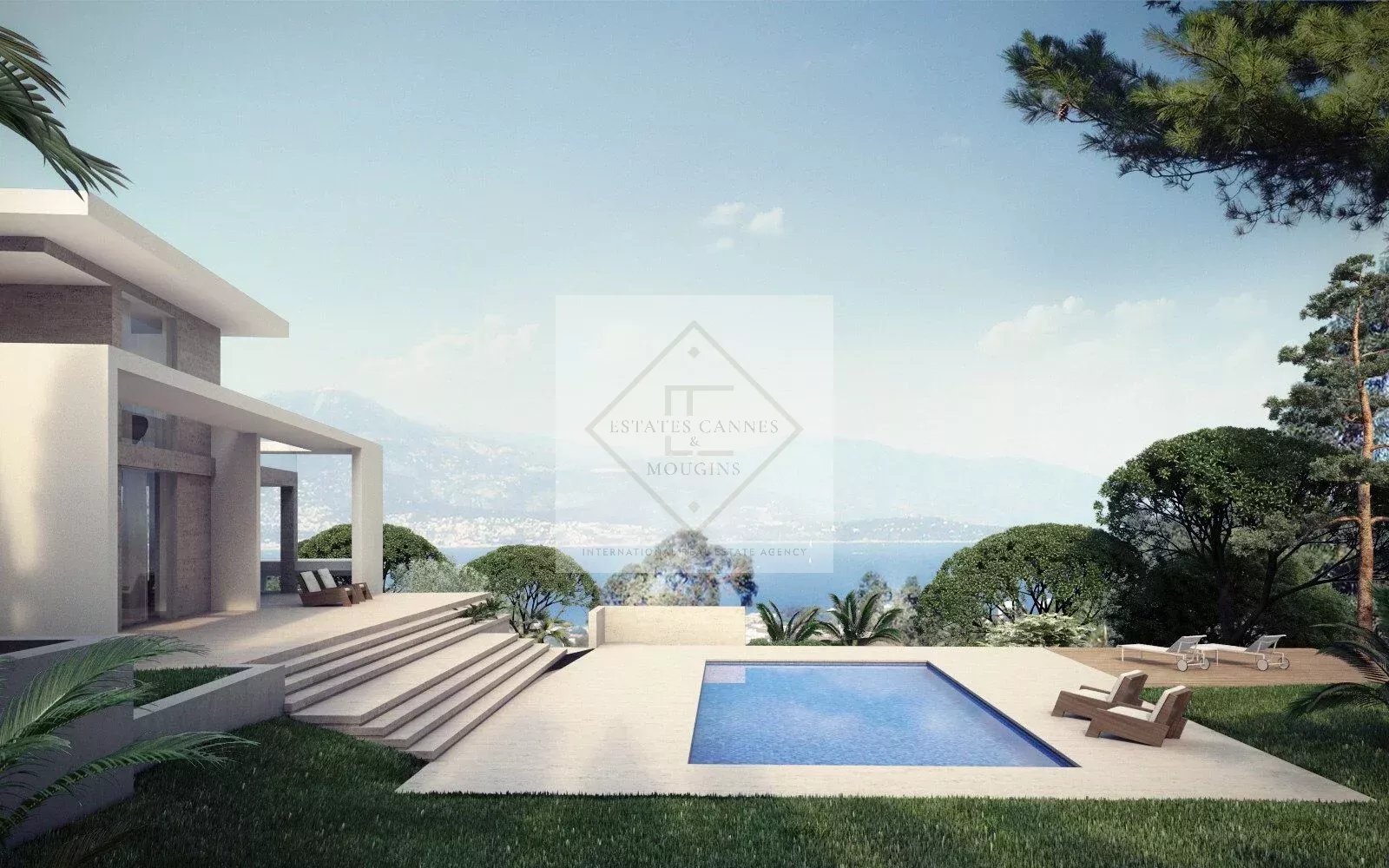 Exceptionnelle villa - vue mer - Cannes