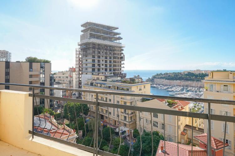 MONTE-CARLO - CENTRE - BOURGEOIS 3 PIÈCES - VUE MER