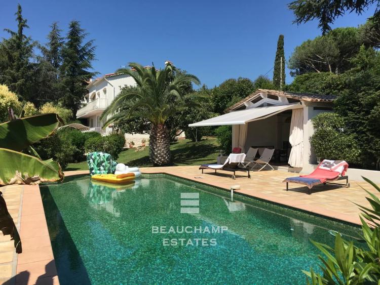 Villa 5 chambres néo-provençale avec vue mer - Mougins