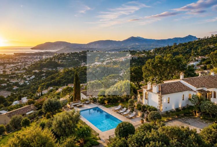 VUE MER PANORAMIQUE – UNE OPPORTUNITÉ RARE AUX PORTES DE CANNES