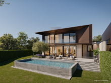 Villa d'exception à Crans avec vue panoramique sur le lac