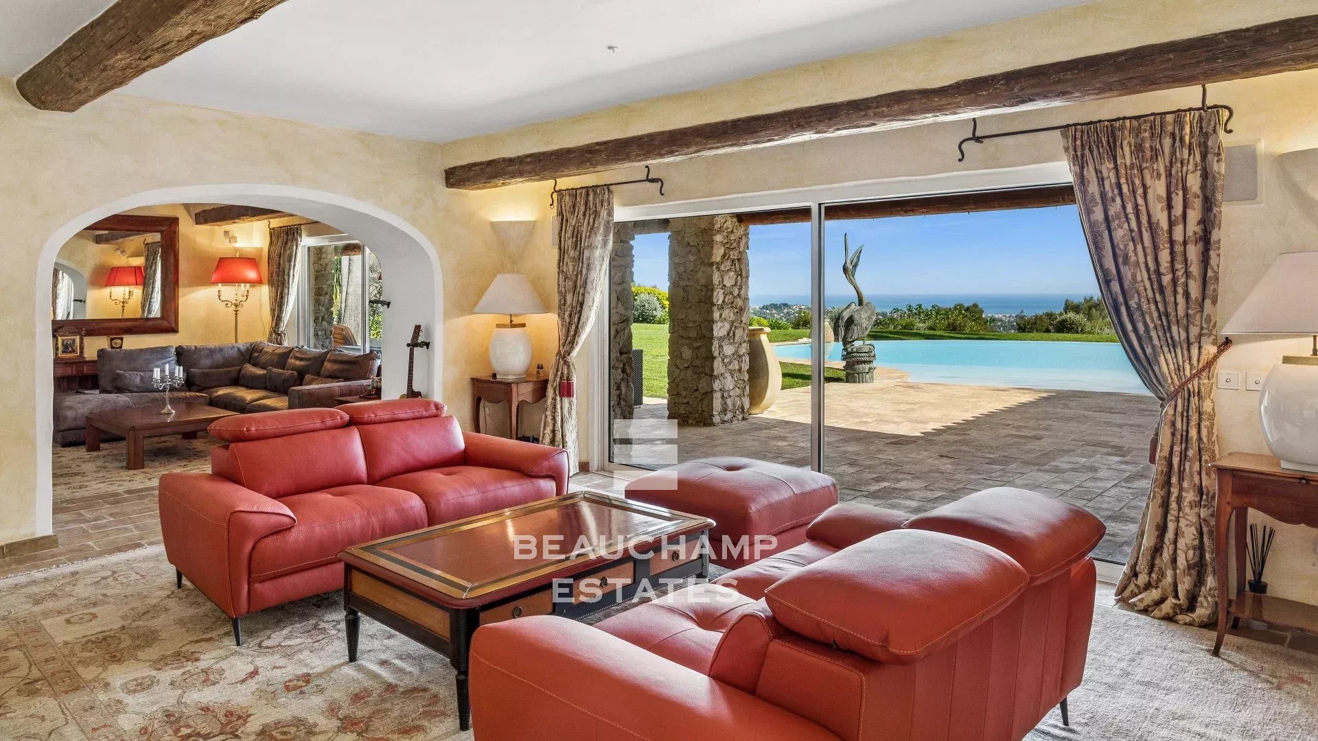 EXCLUSIVITÉ : Propriété d'Exception 9 chambres avec vue mer - La Colle-sur-Loup