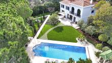 villa art déco 6 chambres avec piscine - cap d'antibes