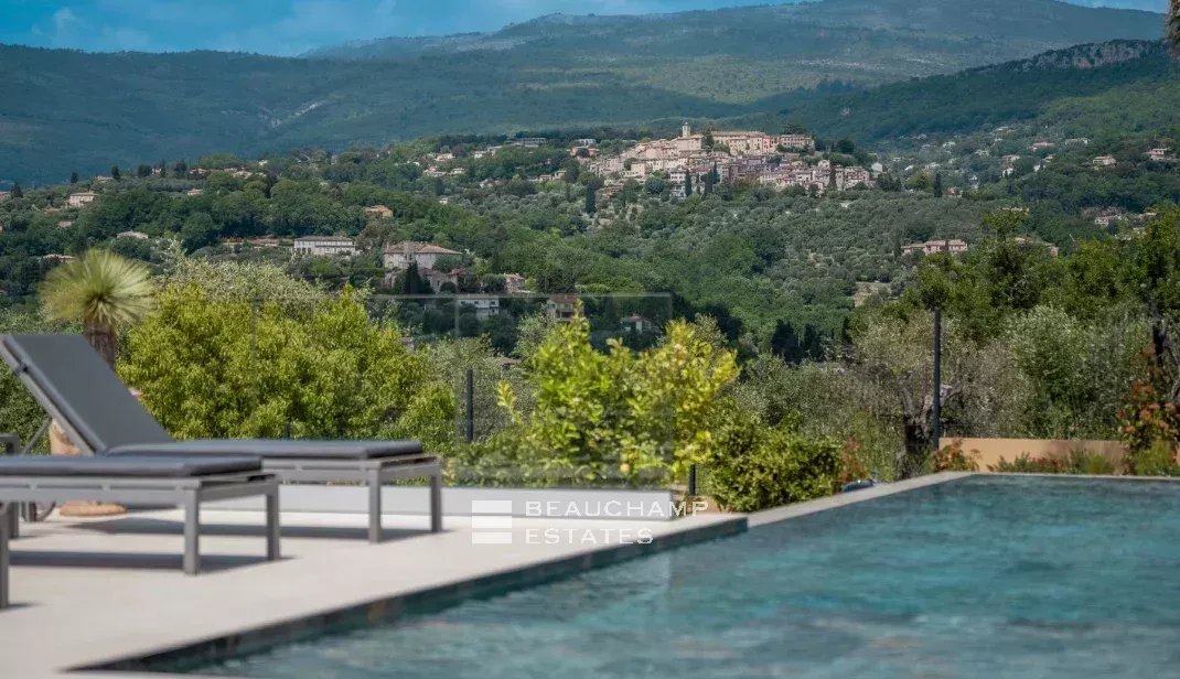 Villa Contemporaine 5 chambres vue dégagée - Opio