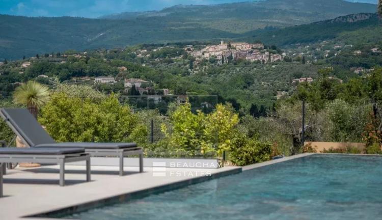 Villa Contemporaine 5 chambres vue dégagée - Opio