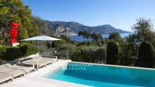 Villa contemporaine 5 chambres avec vue mer piscine chauffée et jacuzzi - Saint-Jean-Cap-Ferrat