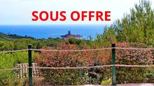 SOUS OFFRE AGAY CAP ESTEREL LE HAMEAU. DEUX PIECES REZ DE JARDIN VUE MER
