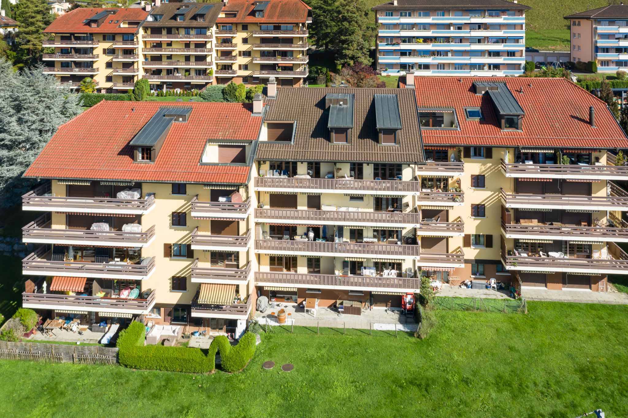 Appartement de 3,5 pièces situé dans un quartier calme et reposant ! 