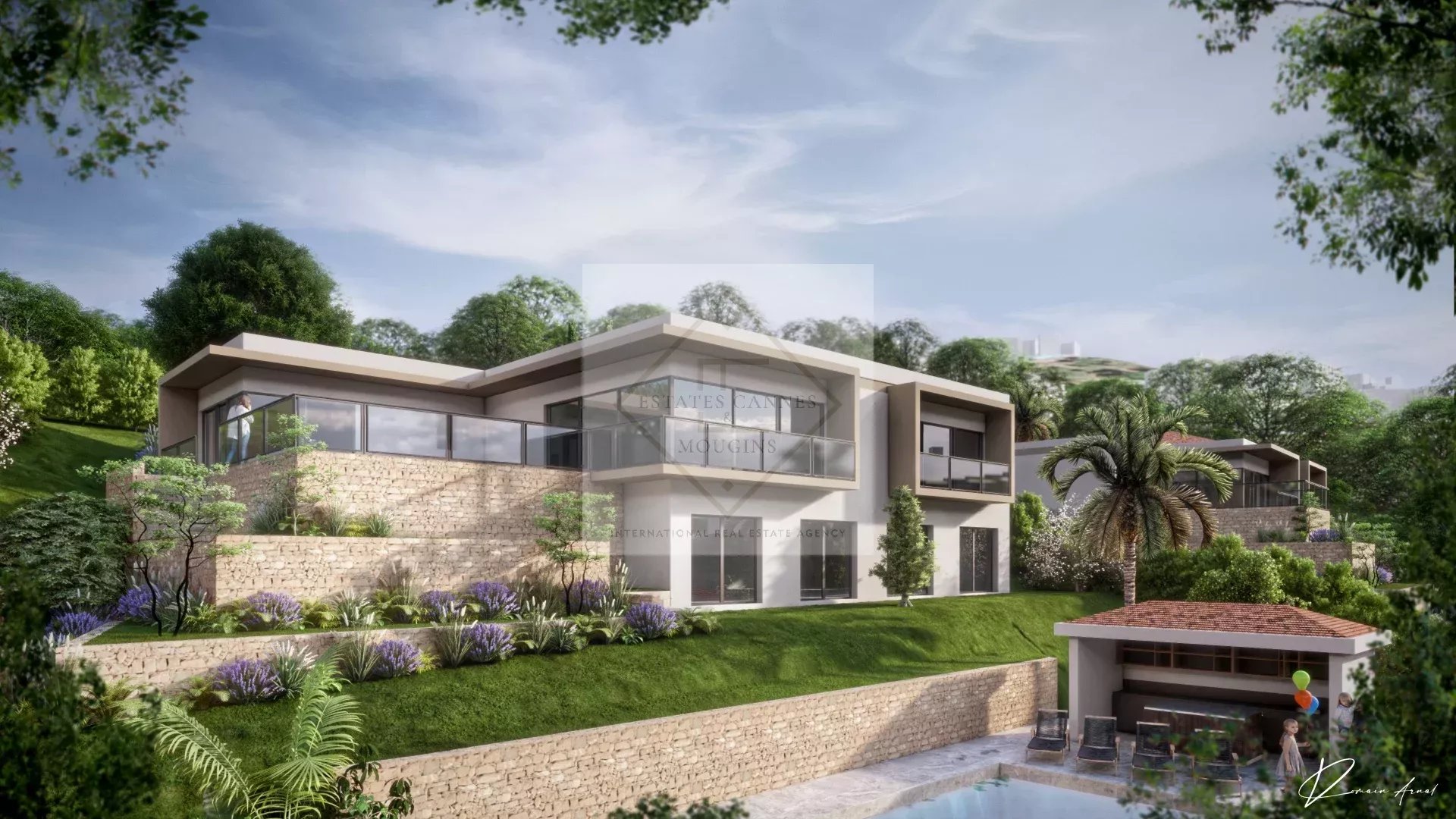 Superbe terrain pour villa – Permis de construire purgé