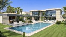 Villa d'architecte neuve au coeur d'un domaine privé à Saint-Tropez