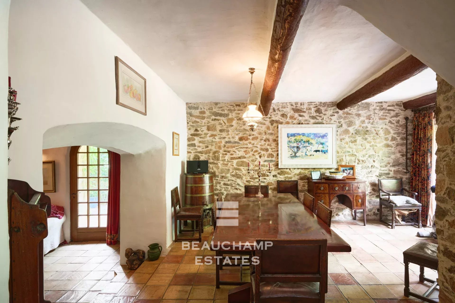Propriété en pierre 9 chambres avec piscine et vue panoramique - La Garde-Freinet