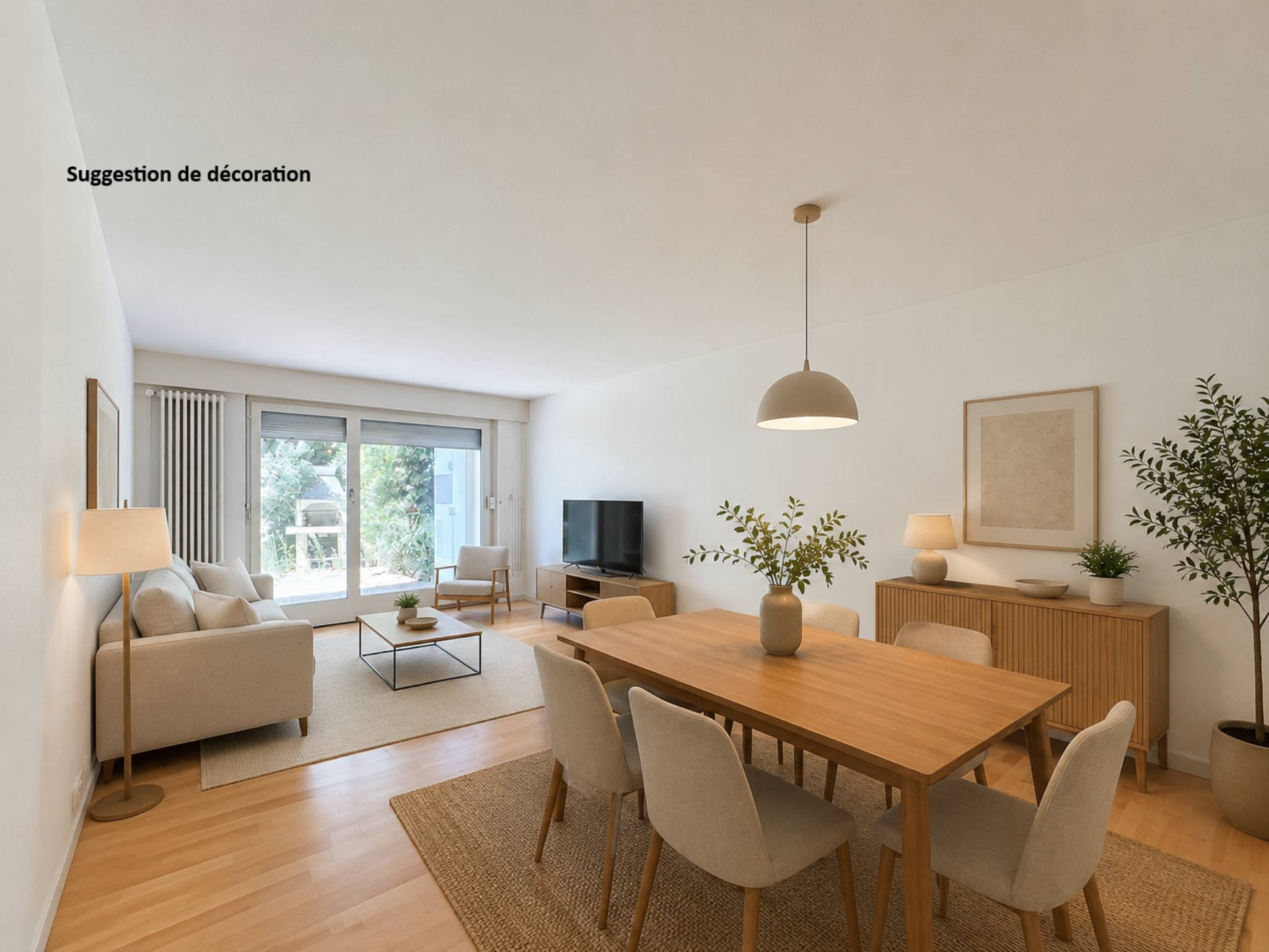 Charmant 2.5 pièces avec grande terrasse et vue sur le lac 