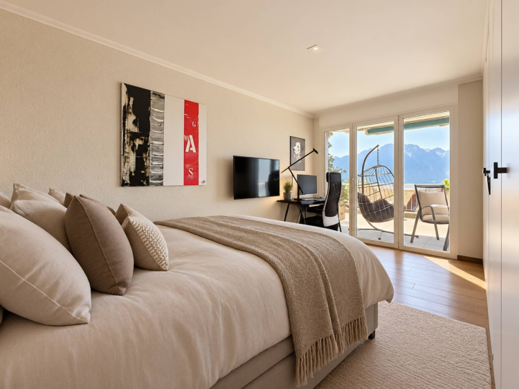 Superbe 3.5 pièces avec grande terrasse et vue lac imprenable