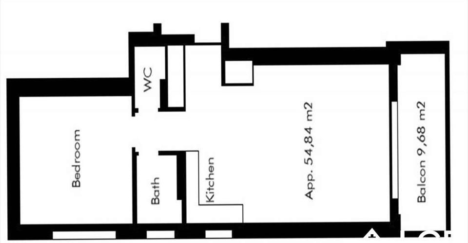 Appartement meublé 2.5 pièces