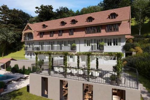 Villa d'exception avec vue panoramique sur le lac Léman
