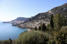 ROQUEBRUNE-CAP-MARTIN - TRIPLEX - CHATEAU DE LA MER - MATERIAUX HAUT DE GAMME - VUE MER