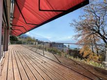 Appartement de 4.5 pièces haut standing avec splendide terrasse et vue lac et montagnes