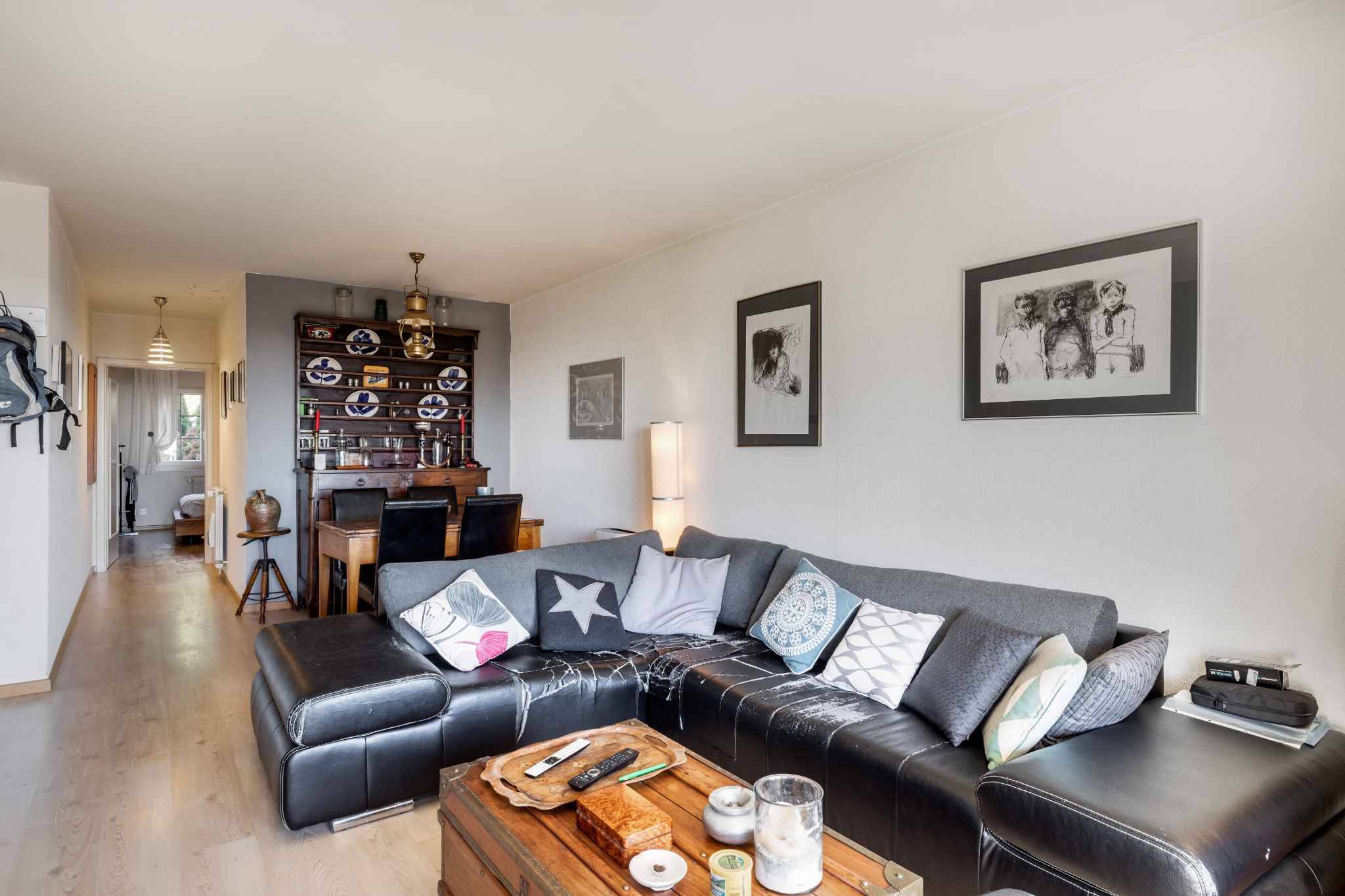 Appartement de 2,5 pièces situé dans un quartier calme et reposant ! 