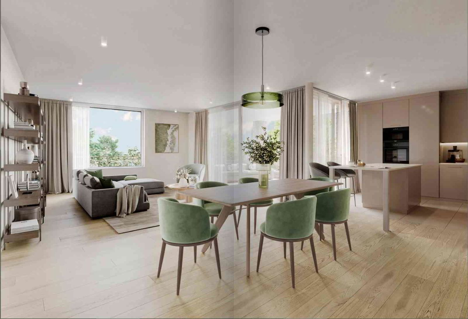 Appartement neuf de standing 6 pièces – Loggia et parkings – Vandoeuvr