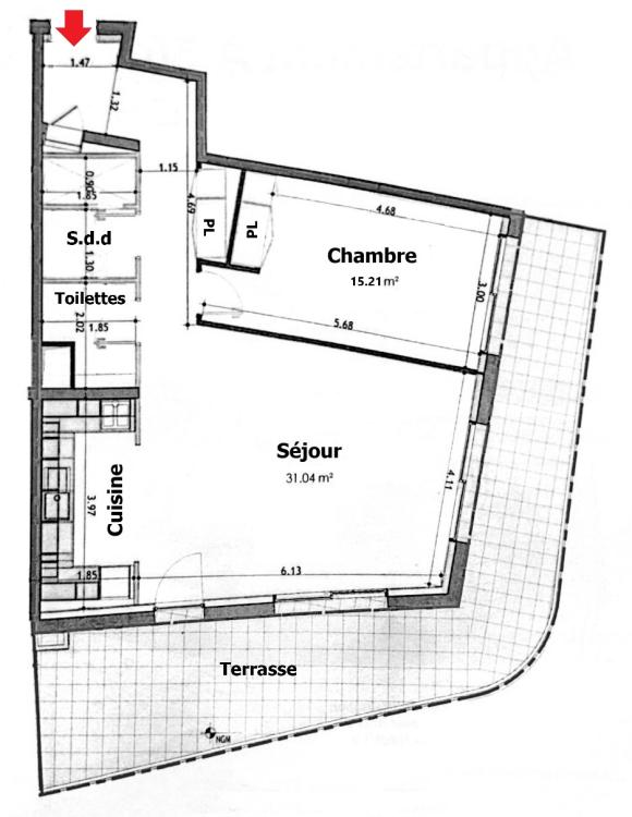Résidence Héméra - (Ex Grand Ida)  - La Condamine - Boulevard Rainier III