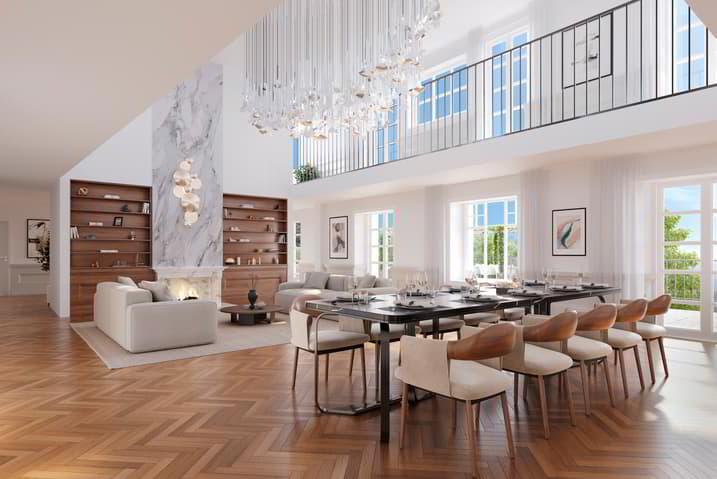 Villa d'exception avec vue panoramique sur le lac Léman