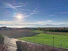 Somptueuse vue imprenable sur les Alpes et le jet d'eau de Genève