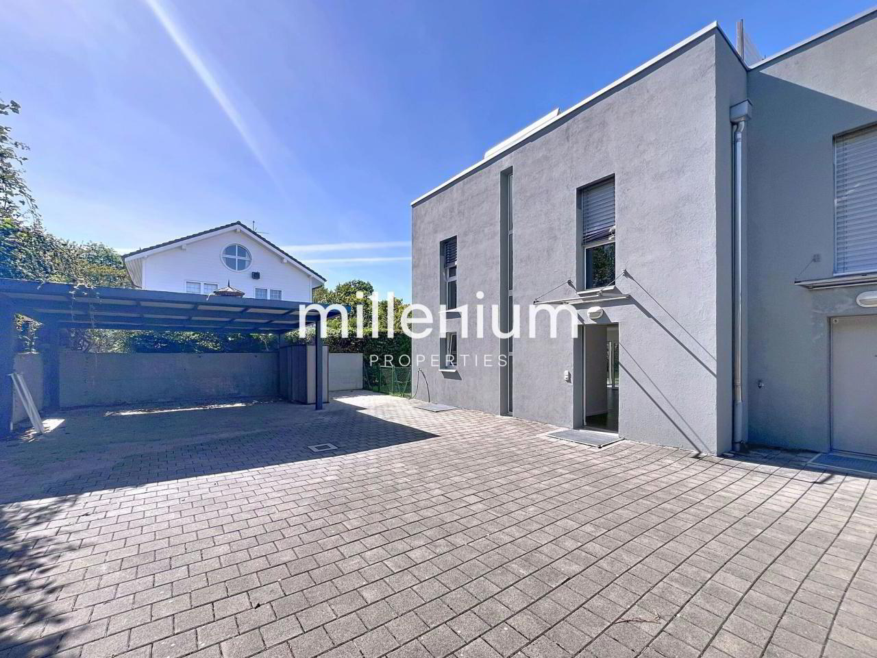 Villa familiale avec terrasse sur le toit et vue Lac