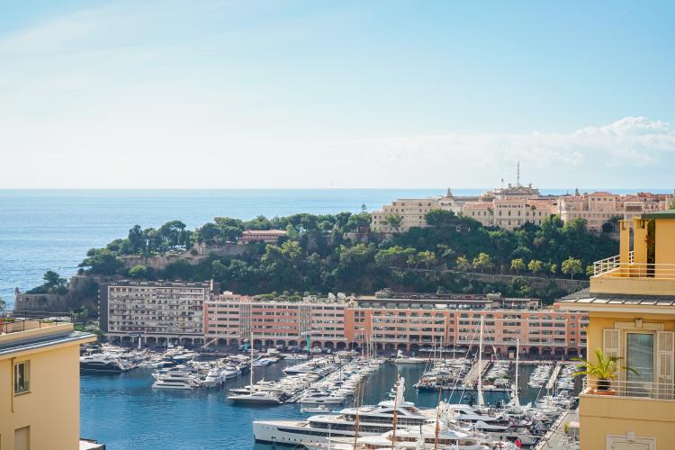 MONTE-CARLO - CENTRE - BOURGEOIS 3 PIÈCES - VUE MER