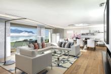 Somptueux appartement de 6.5 pièces avec une vue saisissante sur le lac 