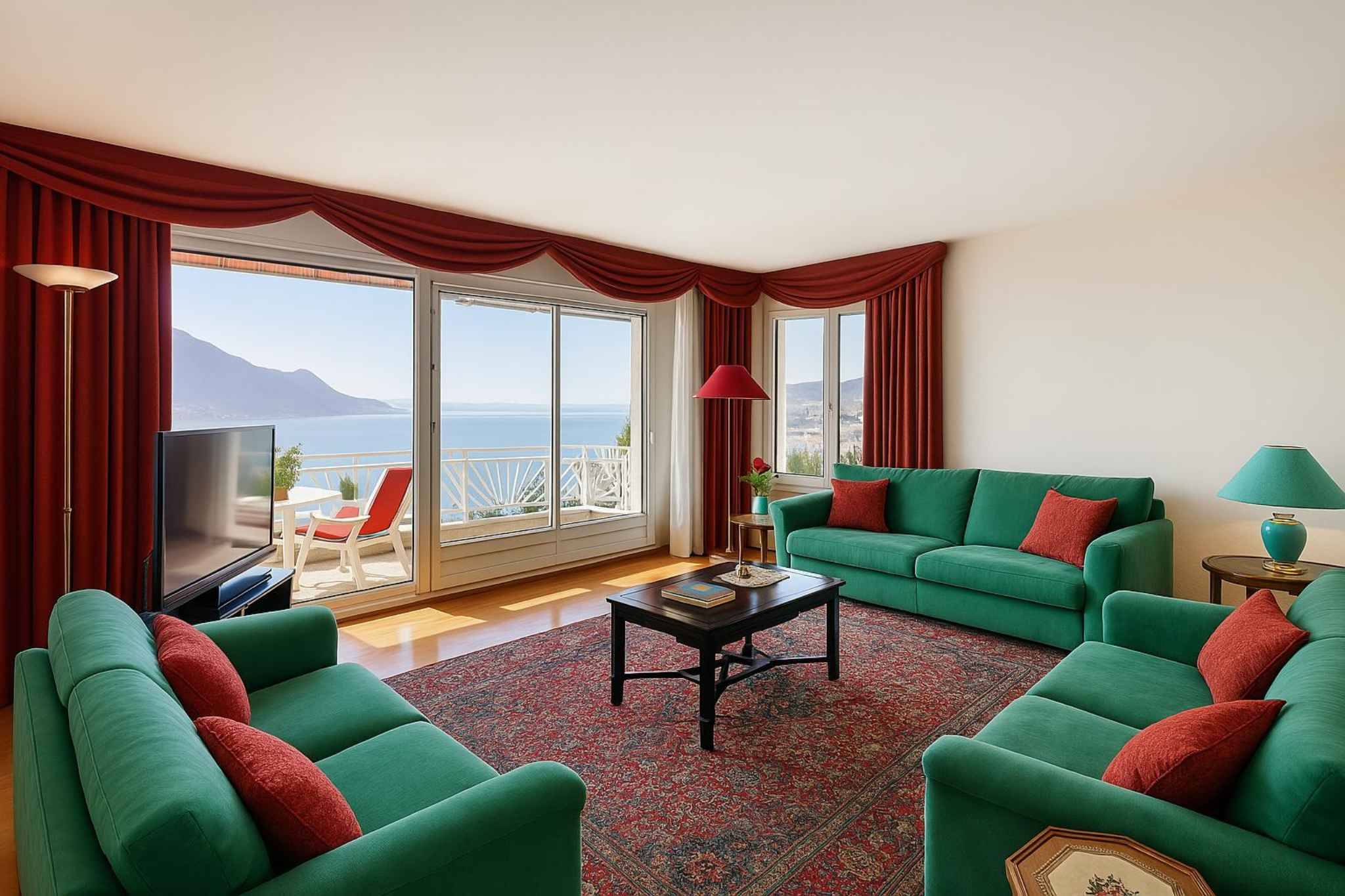 En exclusivité ! Spacieux appartement avec grand balcon et vue imprenable !